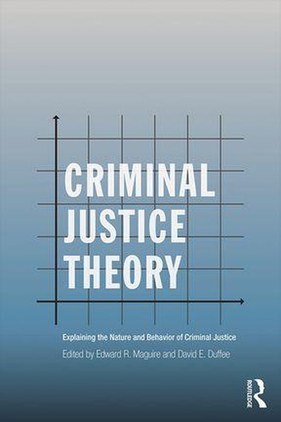 Criminology and Justice Studies - Criminal Justice Theory - cover