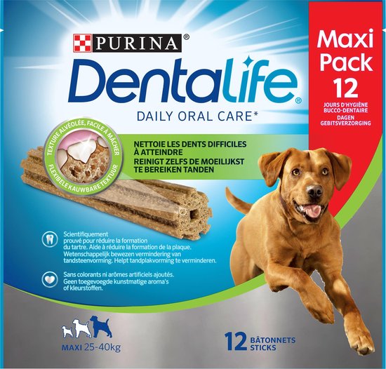 Dentalife Daily Oral Care Maxi Pack - Hondensnack L - 60 St.