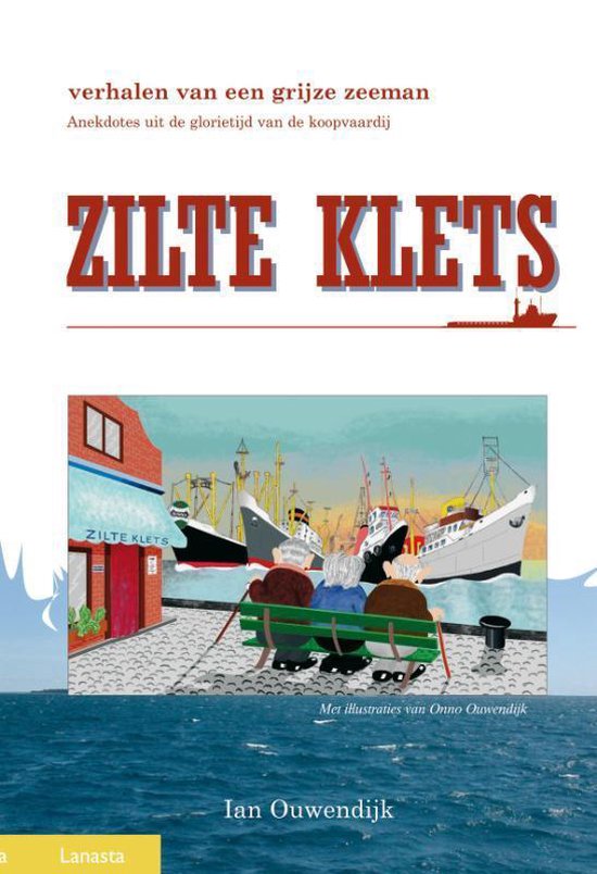 Cover van het boek 'Zilte Klets' van Ian Ouwendijk