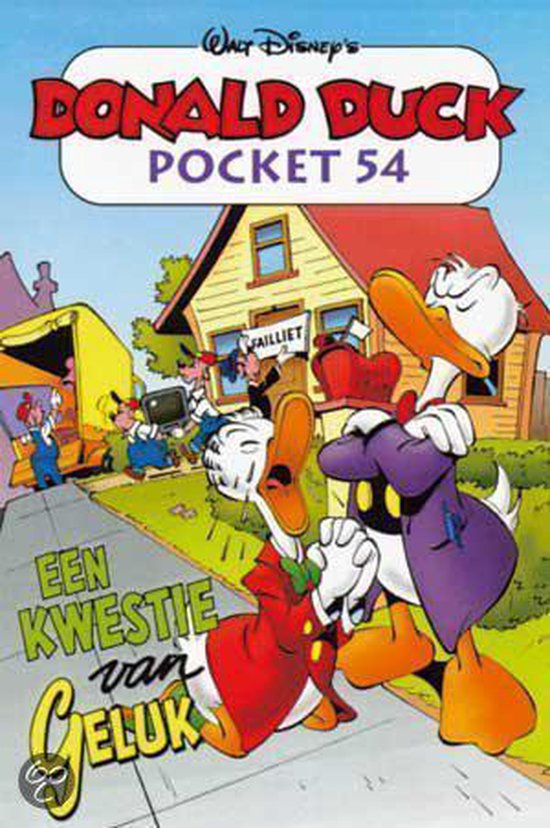 Cover van het boek 'Donald Duck Pocket / 054 Een kwestie van geluk' van Walt Disney Studio’s