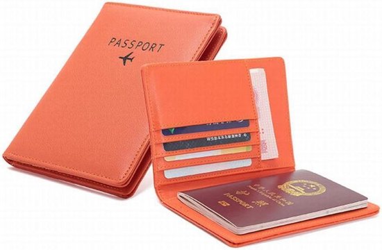 RFID Paspoort Wallet – Oranje