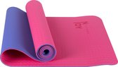 Njoy Your Sports Sportmat - Yogamat - Fitnessmat - Fitness - Antislip - Roze - Paars - 183 x 61 x 0.6 cm