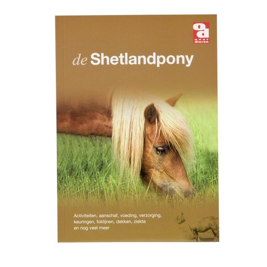 Cover van het boek 'De Shetlandpony' van Ronald van Raak