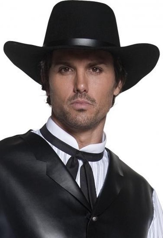 Chapeau de cowboy noir authentique | bol.com