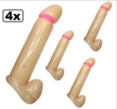 4x Penis opblaasbaar 1 meter