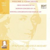 Mozart: Oboe Concerto, KV 314; Bassoon Concerto, KV 191; Sinfonia Concertante for Winds, KV 297