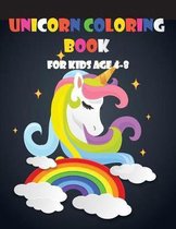Unicorn Coloring Book for Kids Age 4-8