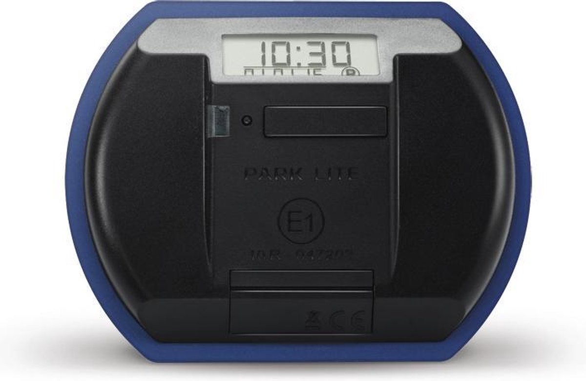 Disque De Stationnement Numérique Automatique Parkwächter | Homologué Code De La Route | Pour Voiture - Bleu 111x72x25 Mm