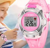 Digitale kinderhorloge roze led display