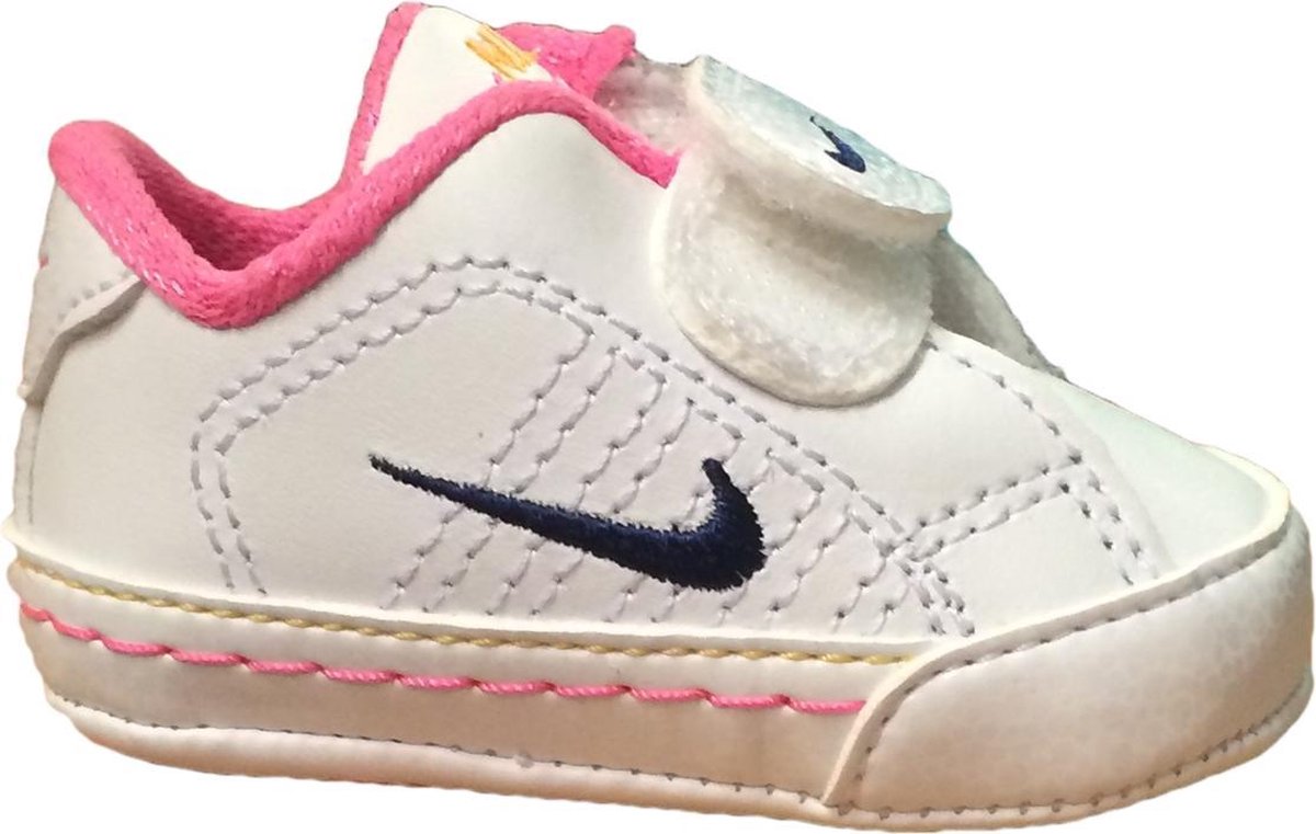 Nike Meisjes Babyschoen - Maat 18,5 - Wit/Rose | bol.com