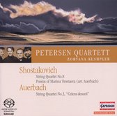 Petersen Quartett, Zoryana Kushpler - Shostakovitch: String Quartet No. 8/Auerbach: String Quartet No.3 (CD)