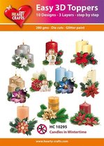 Easy 3D Topper Kaarsen in Winter - HC10295