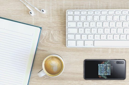 Coque Smartphone pour Samsung Galaxy A7 (2018) Coque Boho Beach