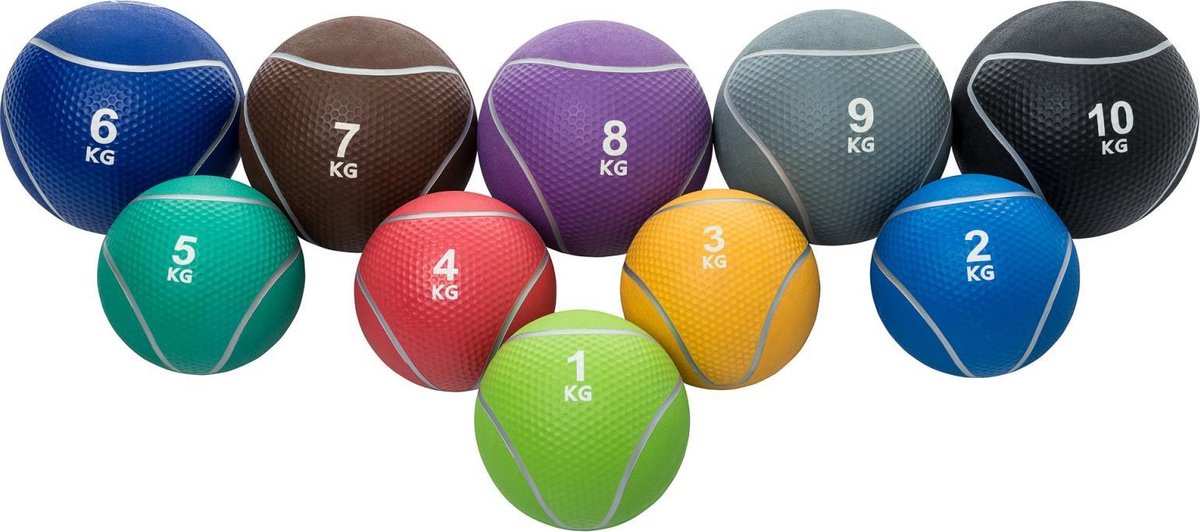 Taurus medicijnbal 4 kg – Rood - medicineball – medicine – crossfit bal – trainingsbal – gym ball – Fitness ball
