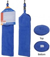 Legend golf towel, golf handoek, blauw