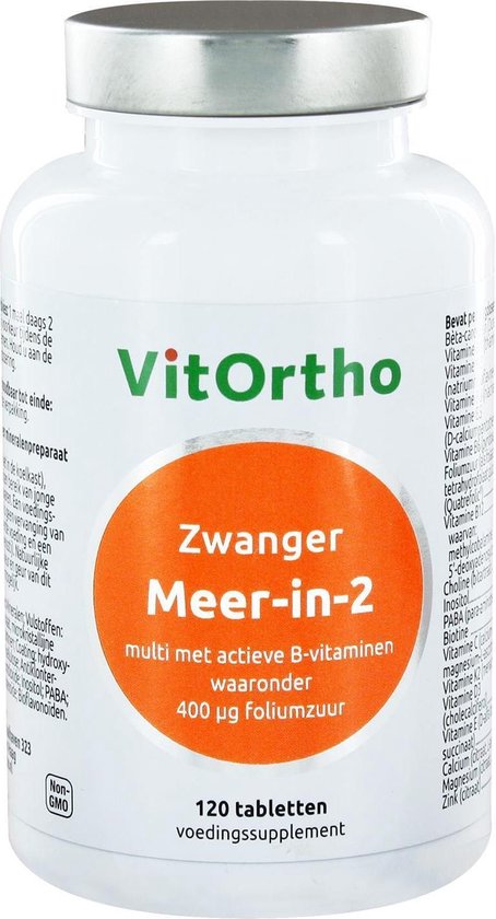 VitOrtho - Meer-in-2 Zwanger (120 tablets)