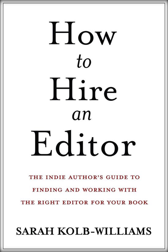 How to Hire an Editor - cover