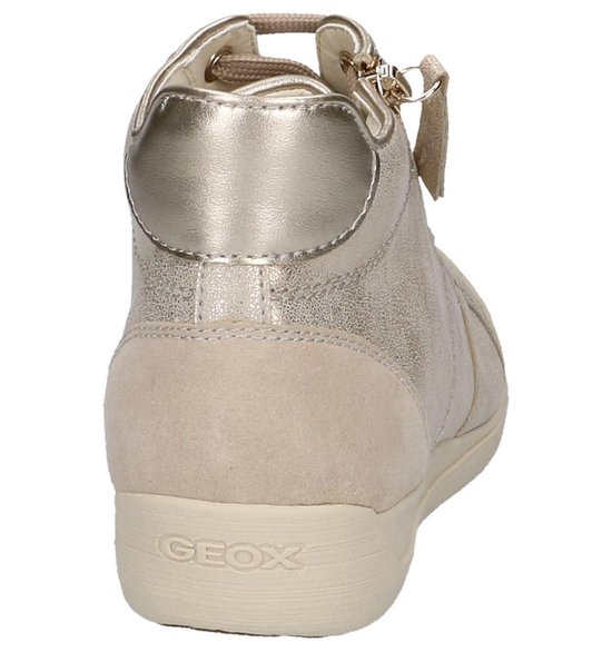 Geox - D 6468 C - Sneaker met sleehak - Dames - Maat 35 - Goud - 6738 -Lt  Taupe | bol.com