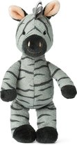 WWF Ziko de Zebra grijs met belletje - 22 cm