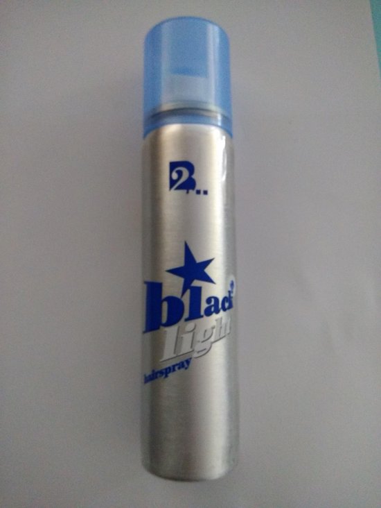 2B-Black light Hairspray 75ml - doos van 12 stuks