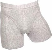 Fun2wear heren boxershorts uni grijs - 2-pack - M
