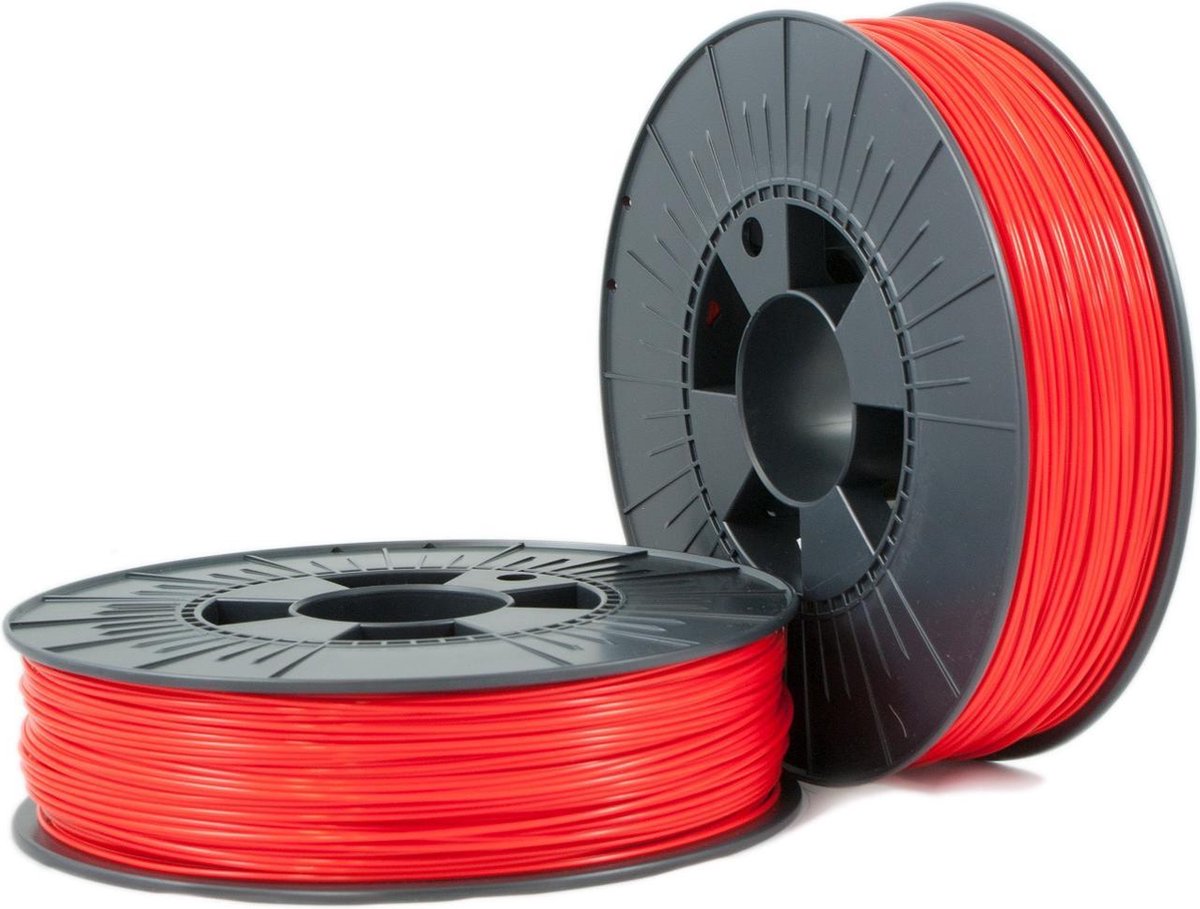 PLA 1,75mm red ca. RAL 3020 0,75kg - 3D Filament Supplies