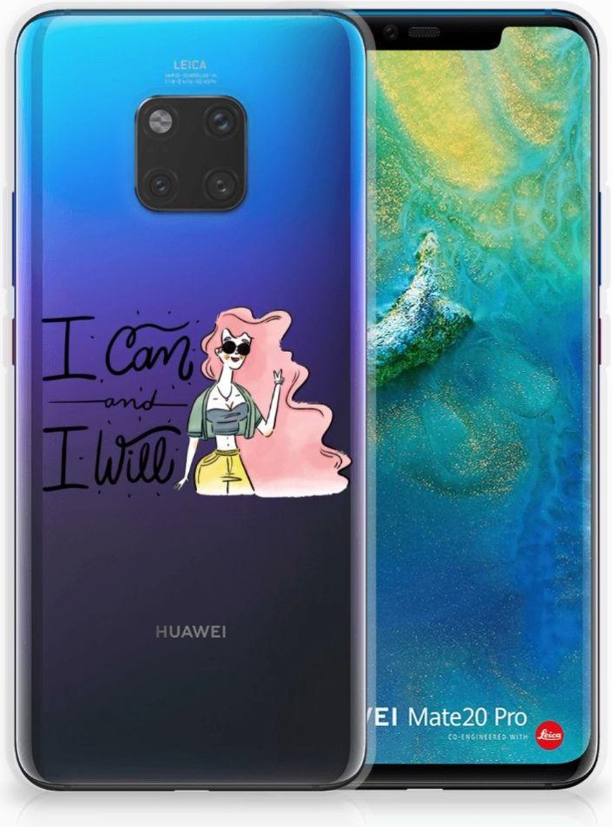 Huawei Mate 20 Pro Telefoonhoesje met Naam i Can