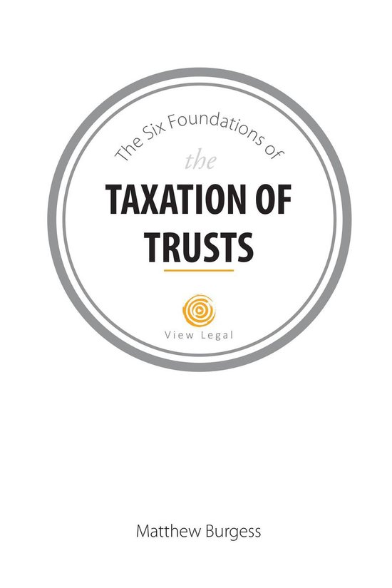The Six Foundations of the Taxation of Trusts - cover
