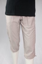 Dames Wandelbroek | Masita Pocatello Capri | Beige maat S