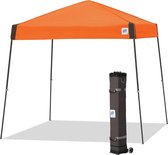 | E Z UP Vista Partytent 3x3m Steel Orange easy up tenten voor Motorsport | E Z UP