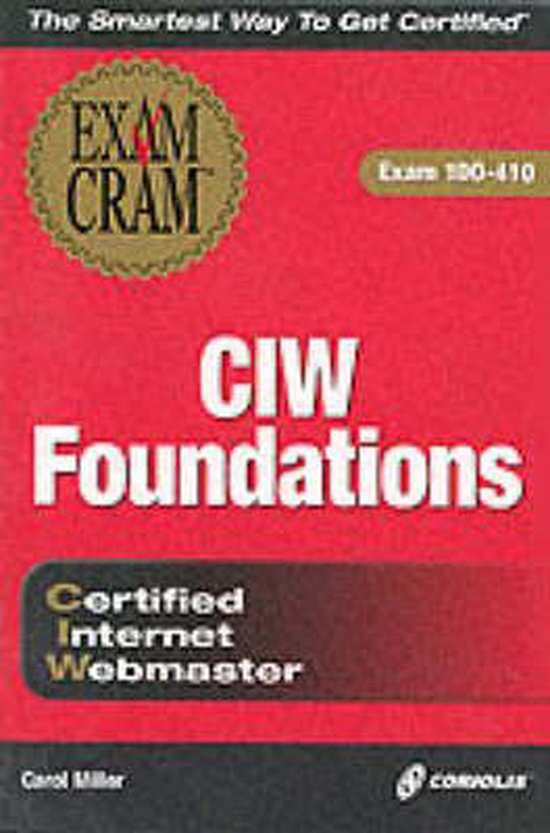 CIW Foundations Exam Cram - cover
