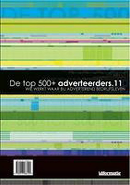 Cover van het boek 'De top 500 + adverteerders 11'