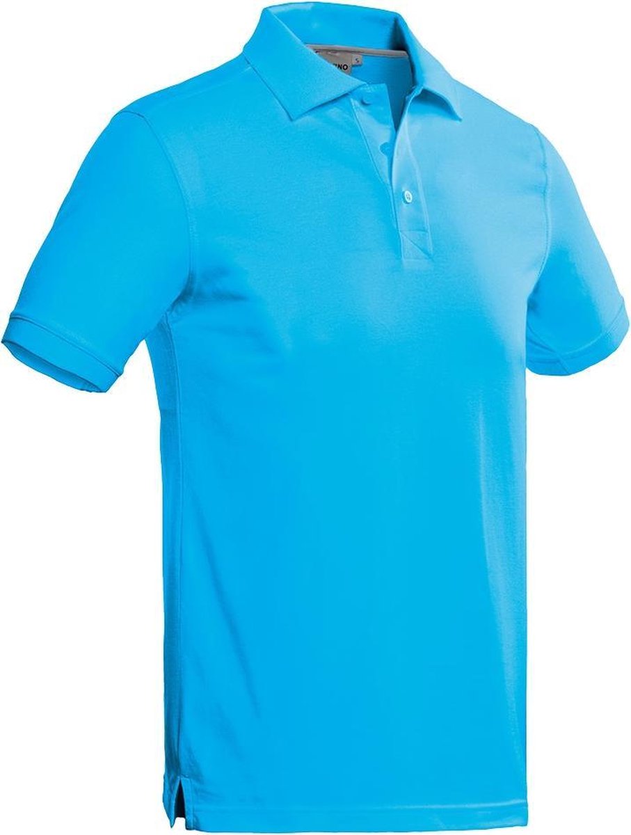 Santino Mojo Polo-shirt korte mouwen - Stretch - XL - Lichtblauw