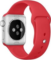 Apple Siliconen bandje - Apple Watch Series 1/2/3 (38mm) - Rood
