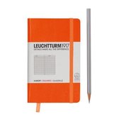 Leuchtturm1917 Notitieboek - Pocket - Geruit - Oranje
