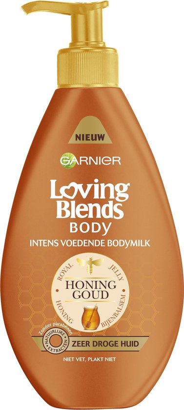 Leugen Vooroordeel entiteit Garnier Loving Blends Body Honinggoud -250ml- Bodymilk | bol.com