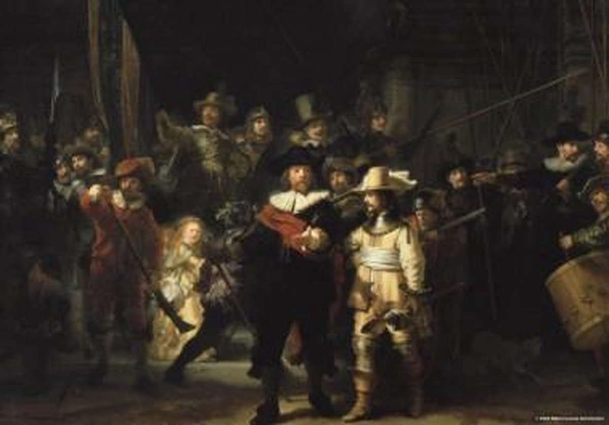 Rijksmuseum - Rembrandt: de Nachtwacht - 1000 stuks | bol.com