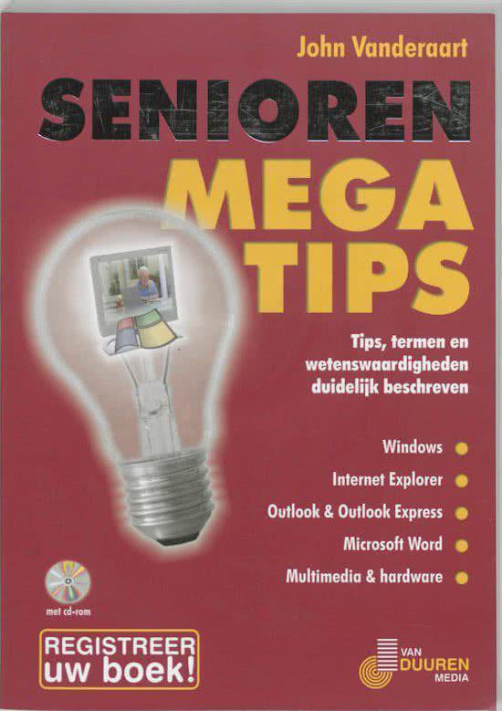 Cover van het boek 'Senioren Megatips + CD-ROM'