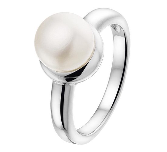 The Jewelry Collection Ring Parel - Zilver Gerhodineerd