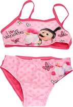 Minions Verschrikkelijke Ikke Bikini voor Meisjes - Maat 104/110 | Despicable Me 3 Minions Zwemkleding voor Kinderen