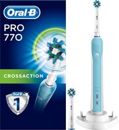 Oral-B PRO 770 CrossAction Adulte Brosse à dents rotative oscillante Bleu