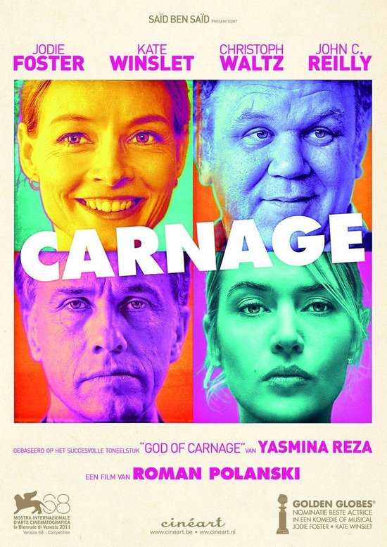Cover van de film 'Carnage'