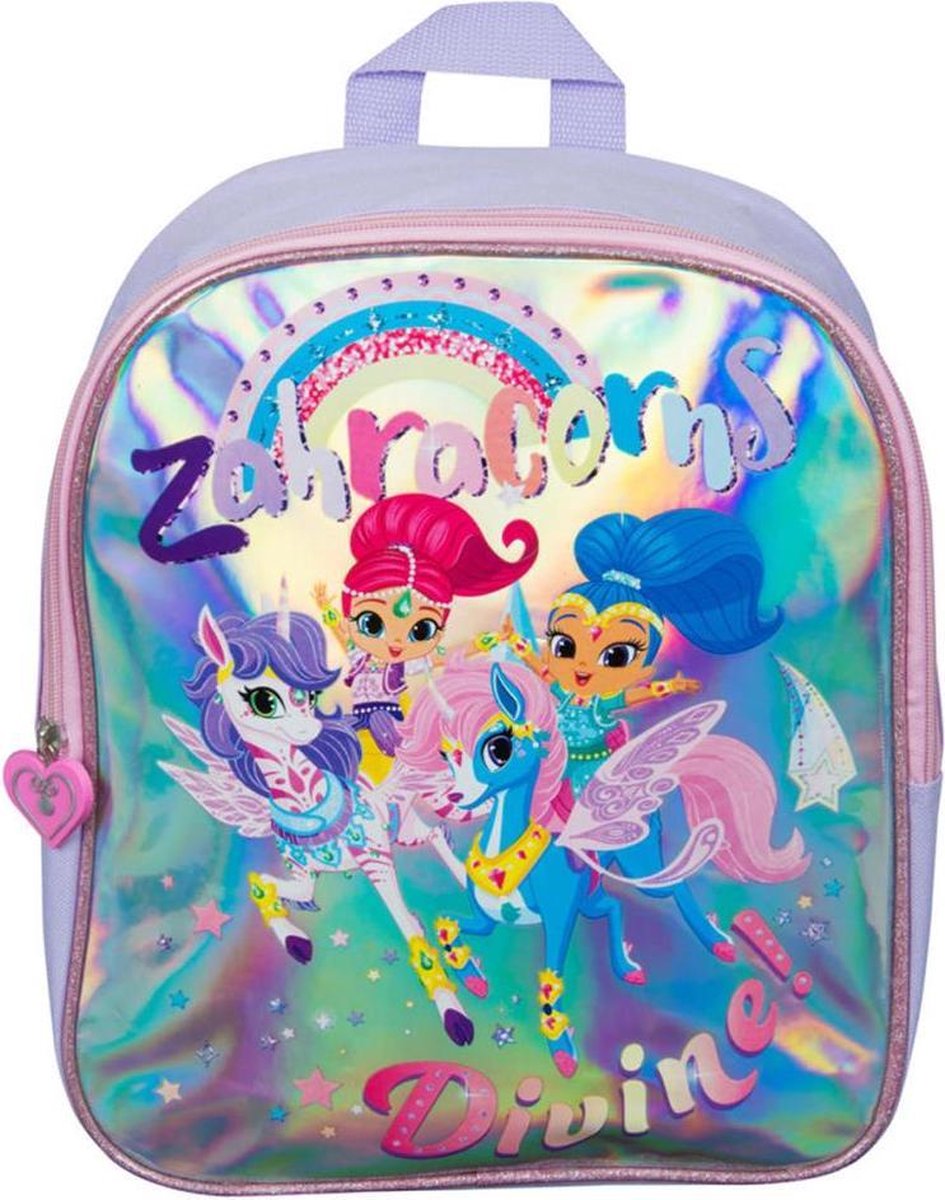 Shimmer and Shine Zahracorns Rugzak Rugtas School Tas 2-5 Jaar Eenhoorn