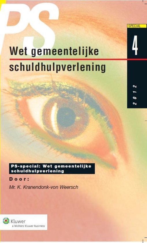 PS-special 4 - Wet gemeentelijke schuldhulpverlening 2012