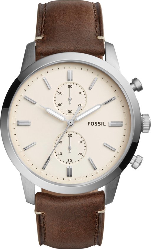 bol.com Fossil Zilverkleurig Mannen Horloge