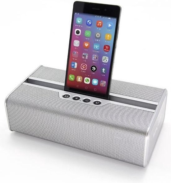Recensent Mount Bank maandelijks Bluetooth Speaker -voor Mobiele telefoon/ WinJoin WJ-C2 - Zilver | bol.com