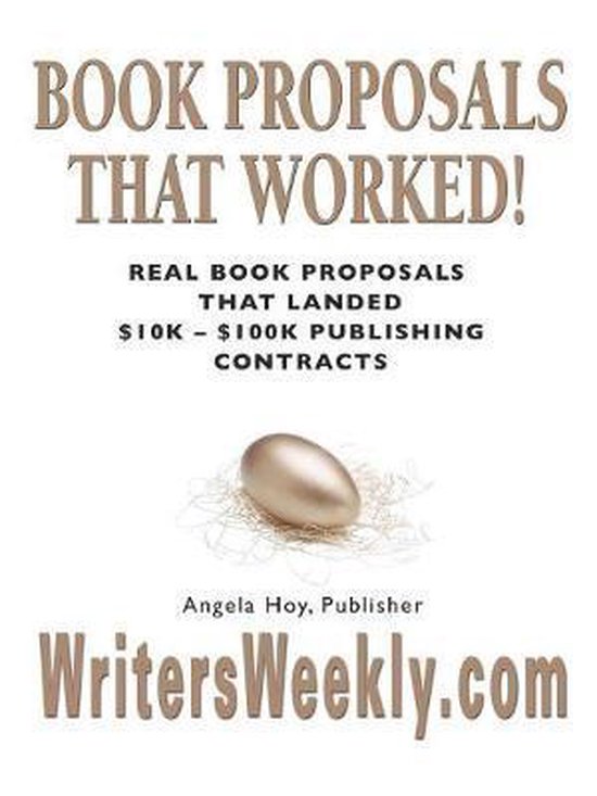 Book Proposals That Worked! Real Book Proposals That Landed  ... - cover