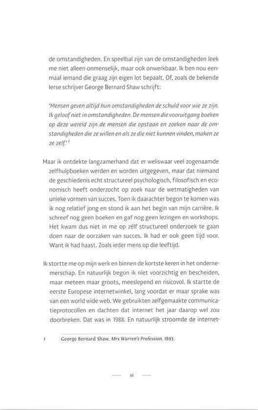Tekstpagina met citaten over omstandigheden, succes en zelfontwikkeling.