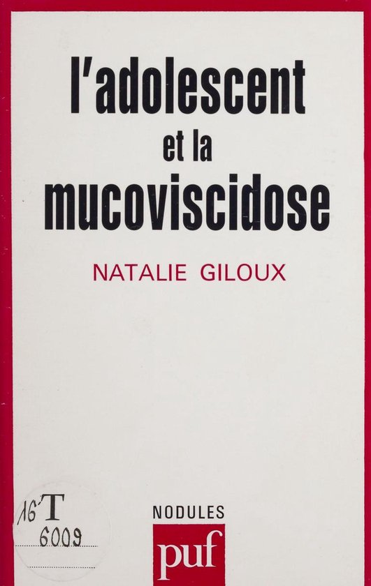 L'Adolescent et la mucoviscidose - cover