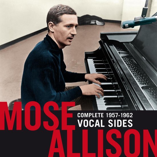 Mose Allison, Complete 1957-1962 Vocal Sides, speelt piano in een studio.